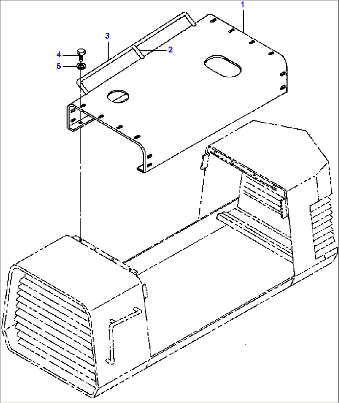 HOOD TOP S/N 202559 & UP