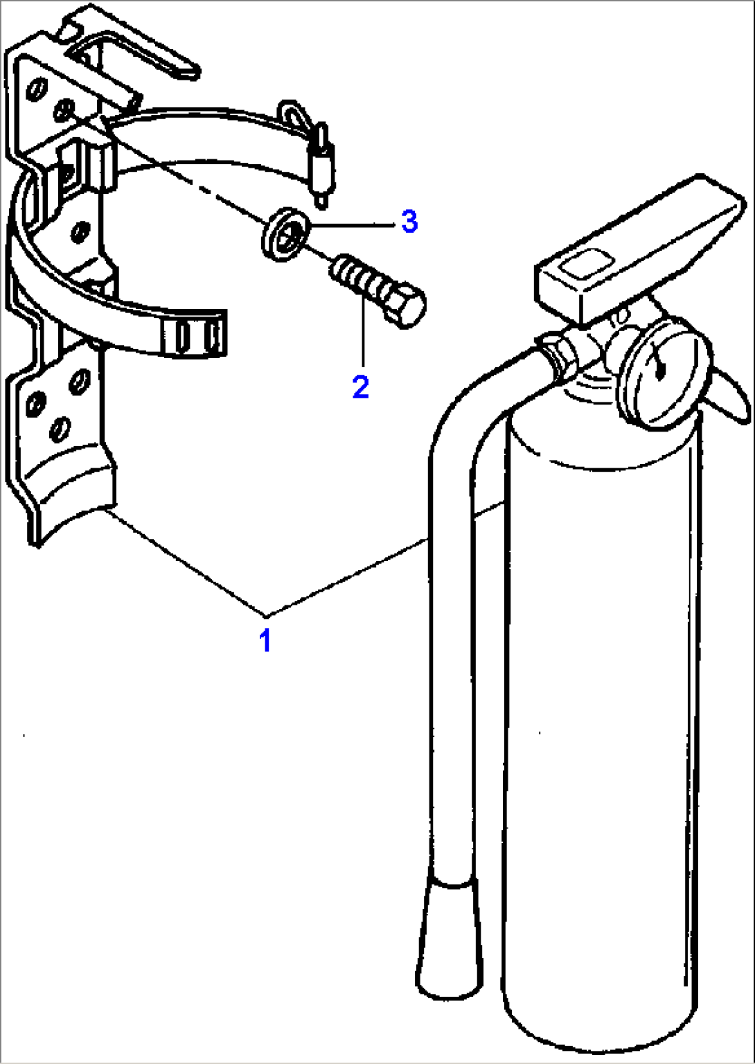 FIG. V5140-01A0 FIRE EXTINGUISHER