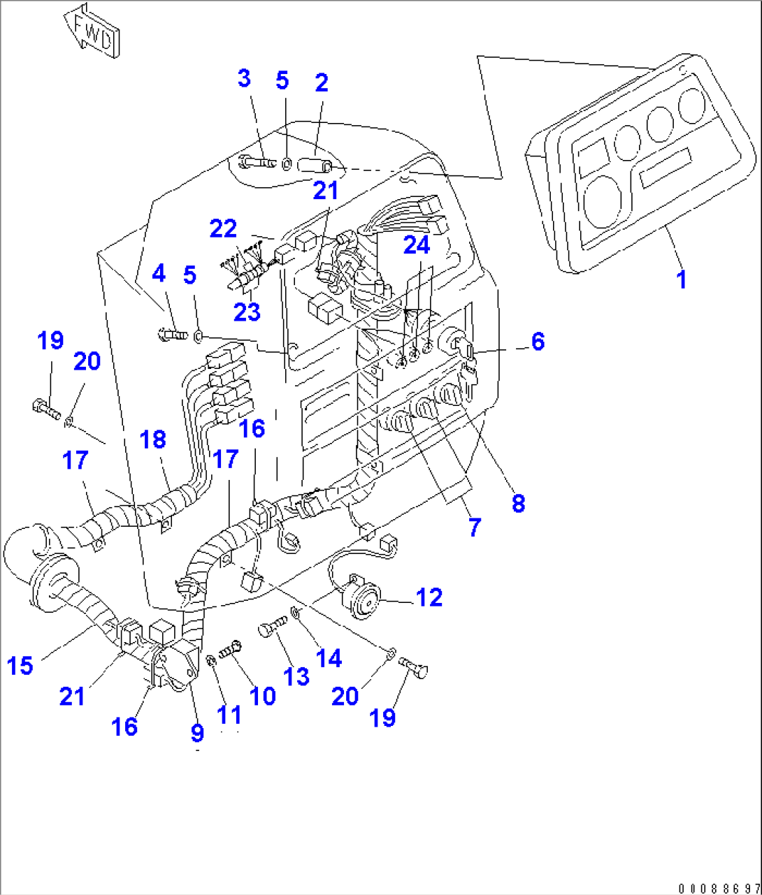DASHBOARD (ACCESSORY) (FOR AIR CONDITIONER)