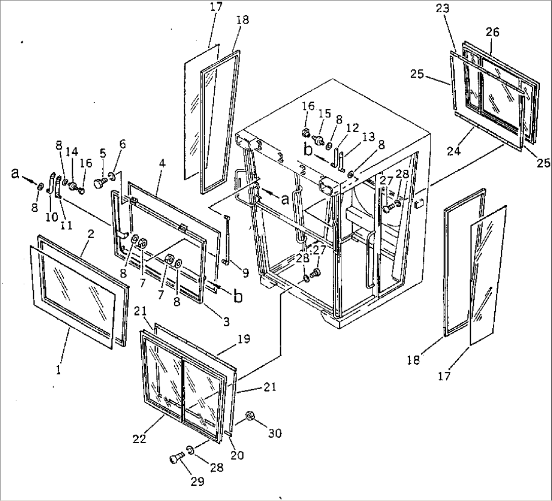 ROPS CAB