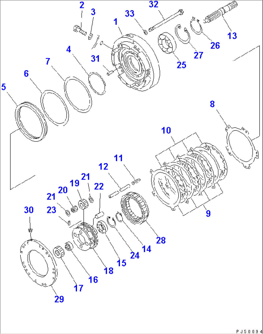 TRANSMISSION (REVERSE CLUTCH)