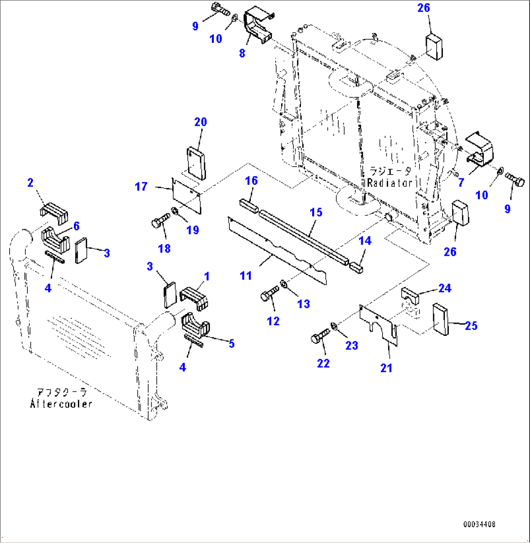 Cooling System, Radiator (#7232-)