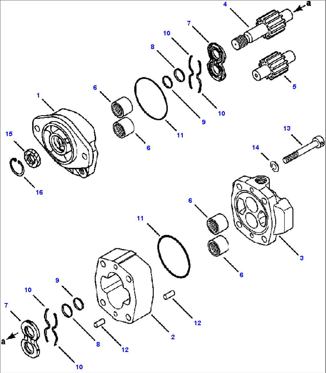 FIG NO. 4801 HYDRAULIC PUMP GROUND DRIVEN STEERING