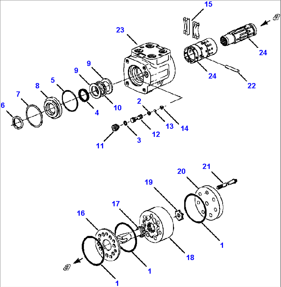 FIG NO. 4111B STEERING UNIT EATON