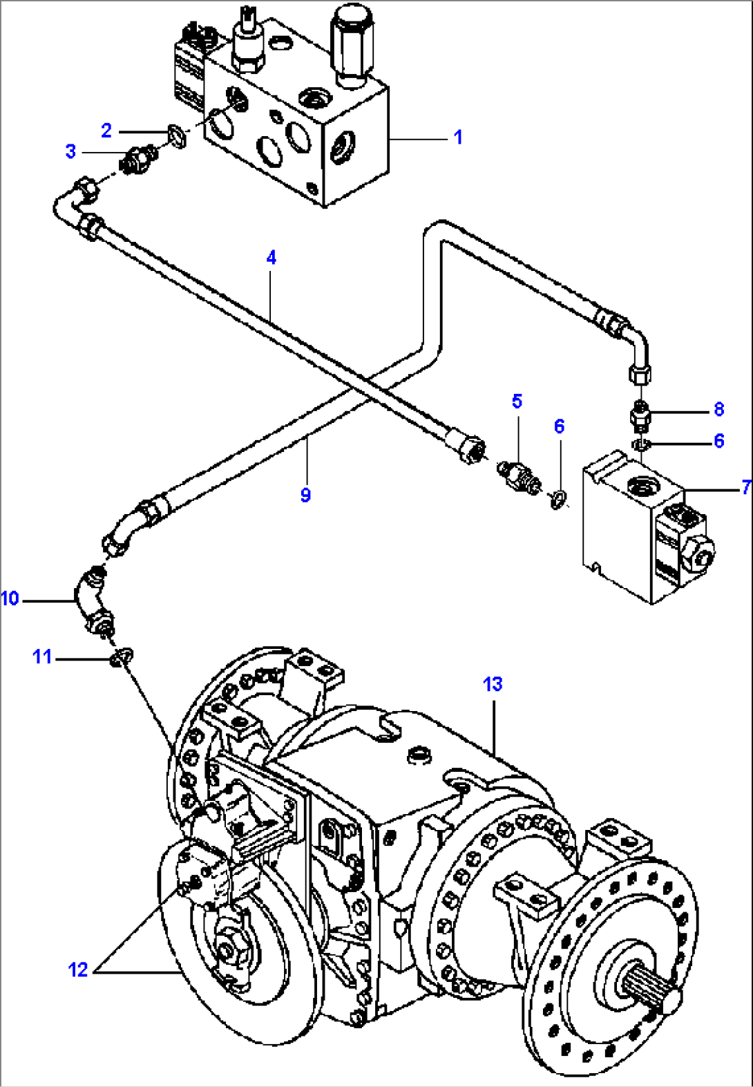 PARKING BRAKE LINES