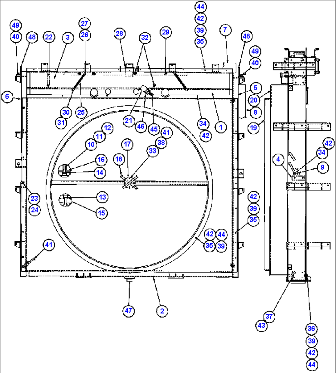 RADIATOR ASSEMBLY (PB7466)