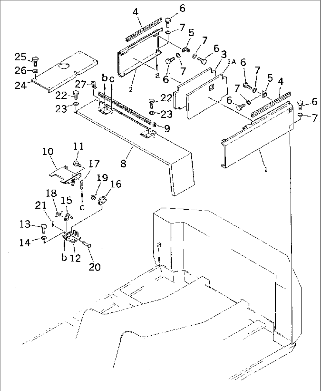 MACHINERY COMPARTMENT (1/3)(#1862-)