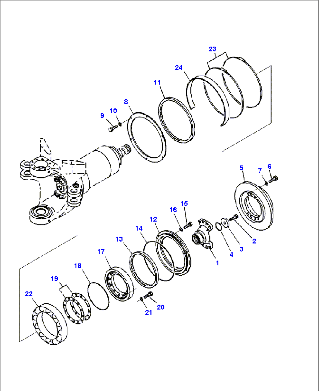 J3140-03A0 HITCH FRAME REAR