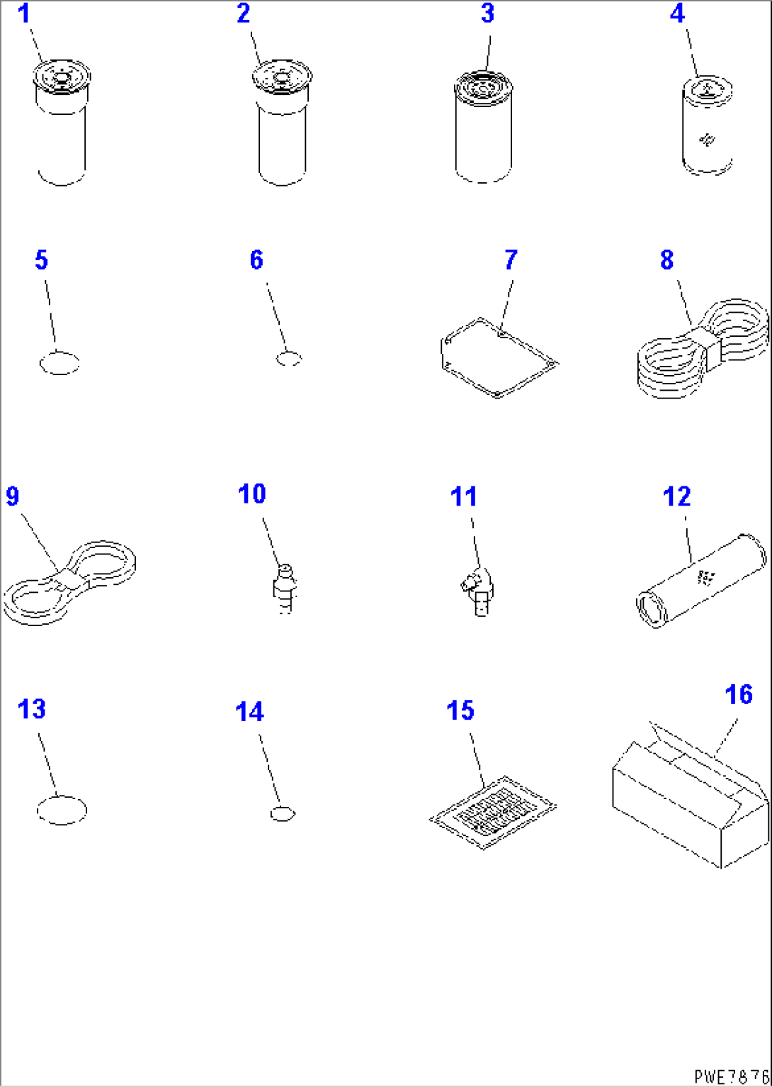 SPARE PARTS (ENGLISH)(#50001-52000)