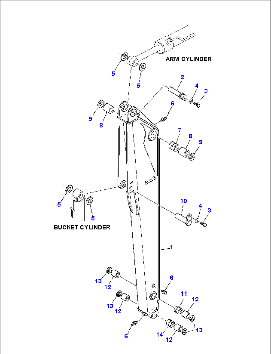 ARM, L=2300 mm