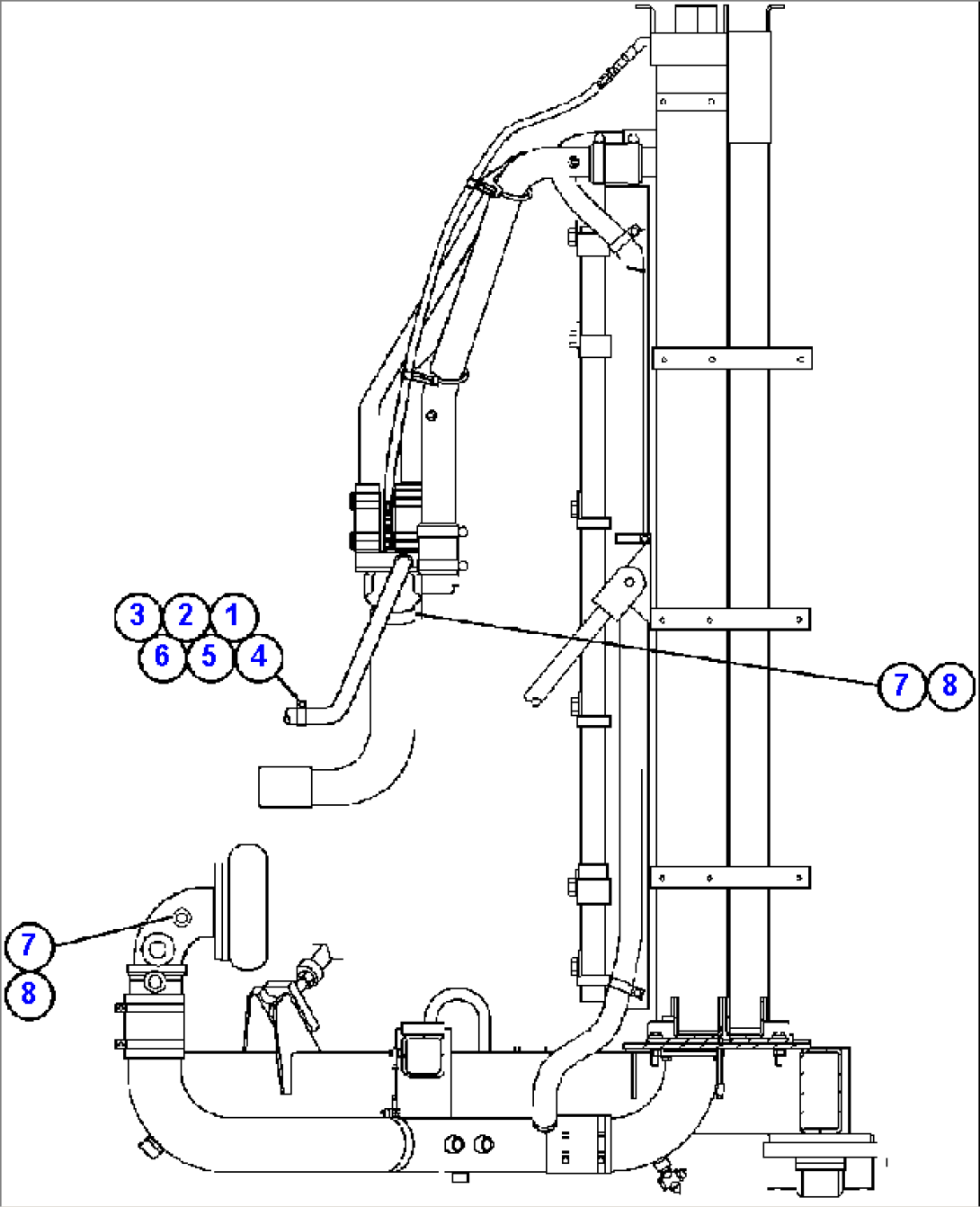 RADIATOR PIPING - 3