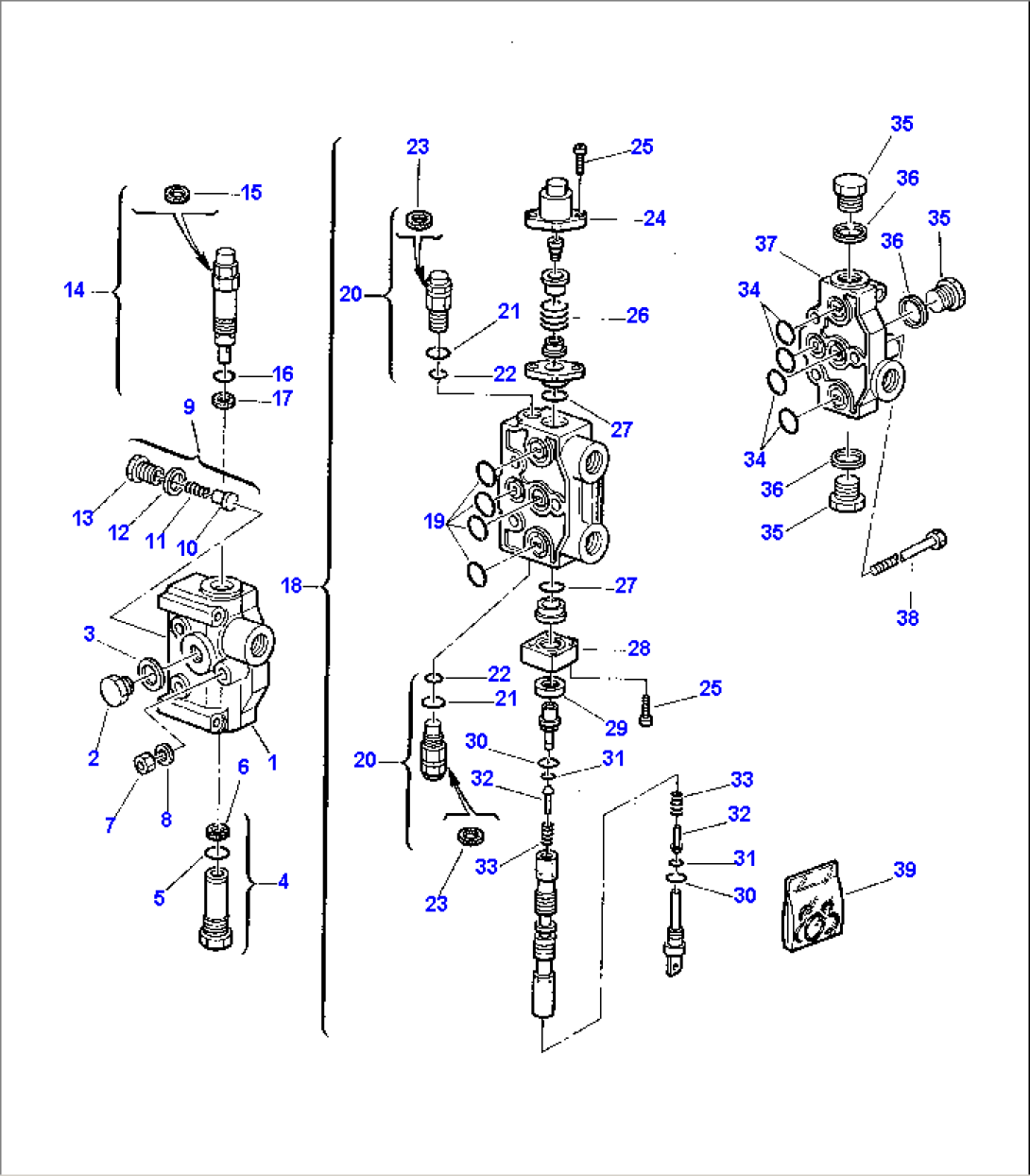 2-SPOOL CONTROL VALVE