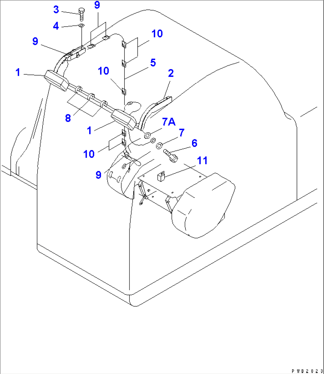 ADDITIONAL WORK LAMP(#30139-32999)