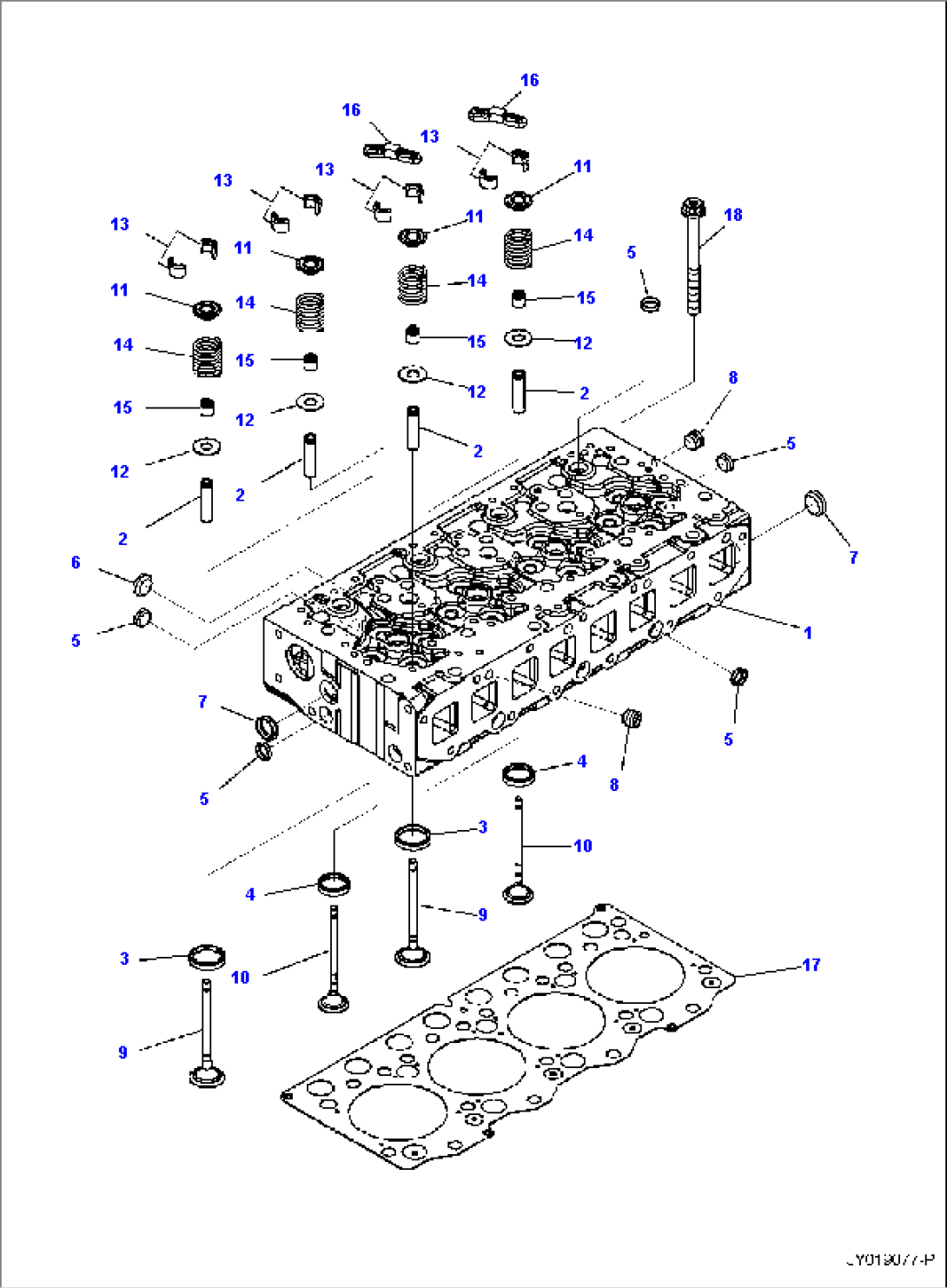 PARTS PERFORMANCE, CYLINDER HEAD