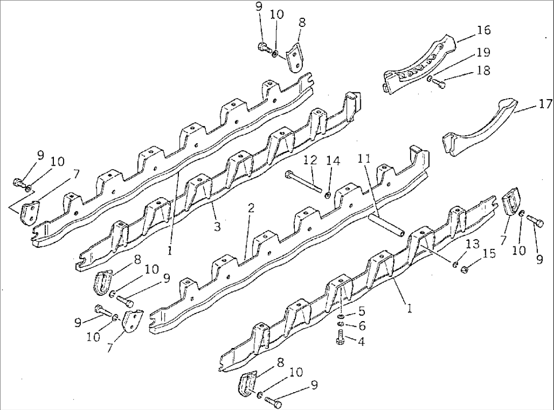 TRACK ROLLER GUARD