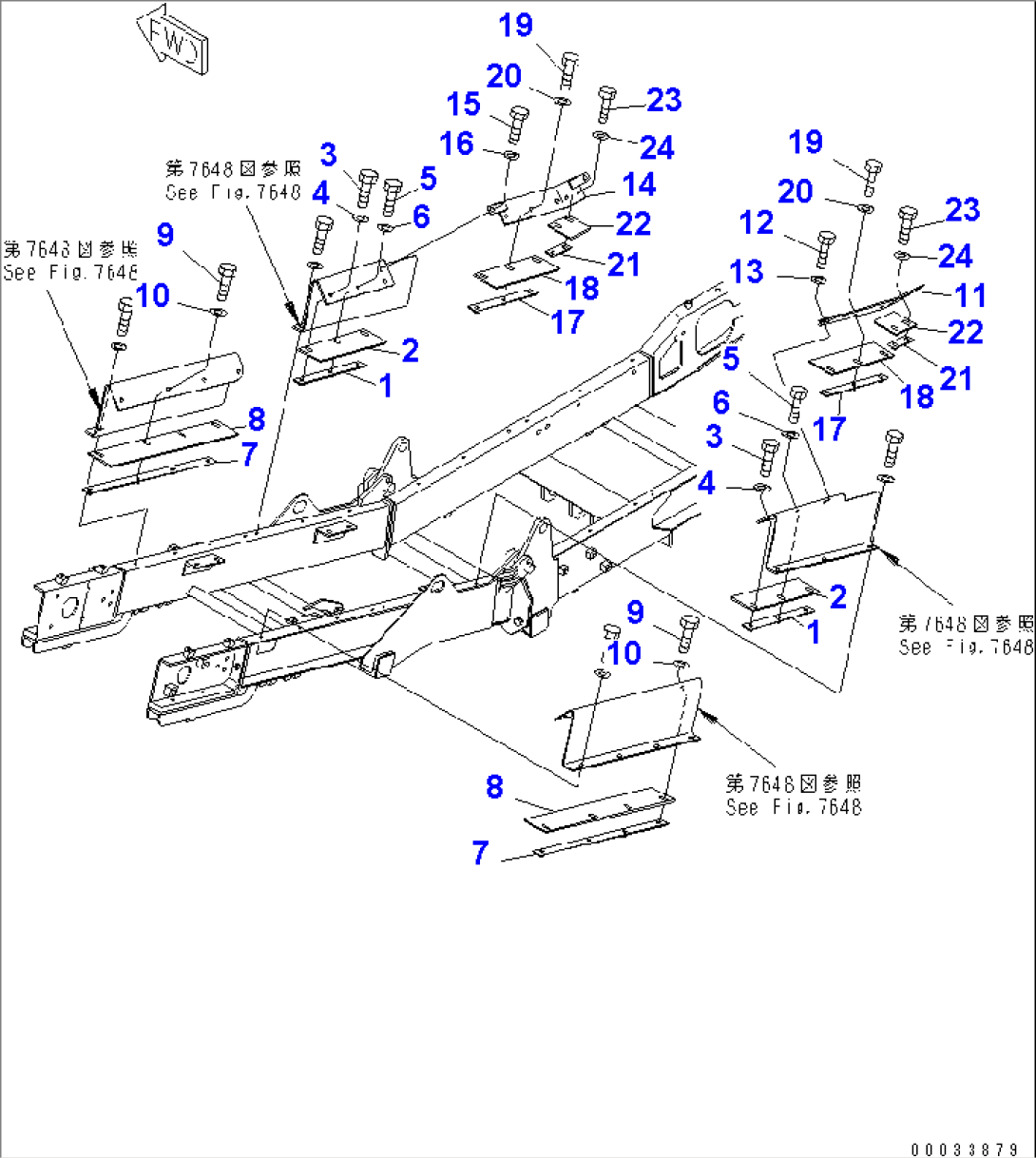 ZURI. CONVEYOR (INNER PARTS)(3M LENGTH)(500MM WIDTH)(HYDRAULIC CYLINDER TYPE)(9/9)(#1506-)