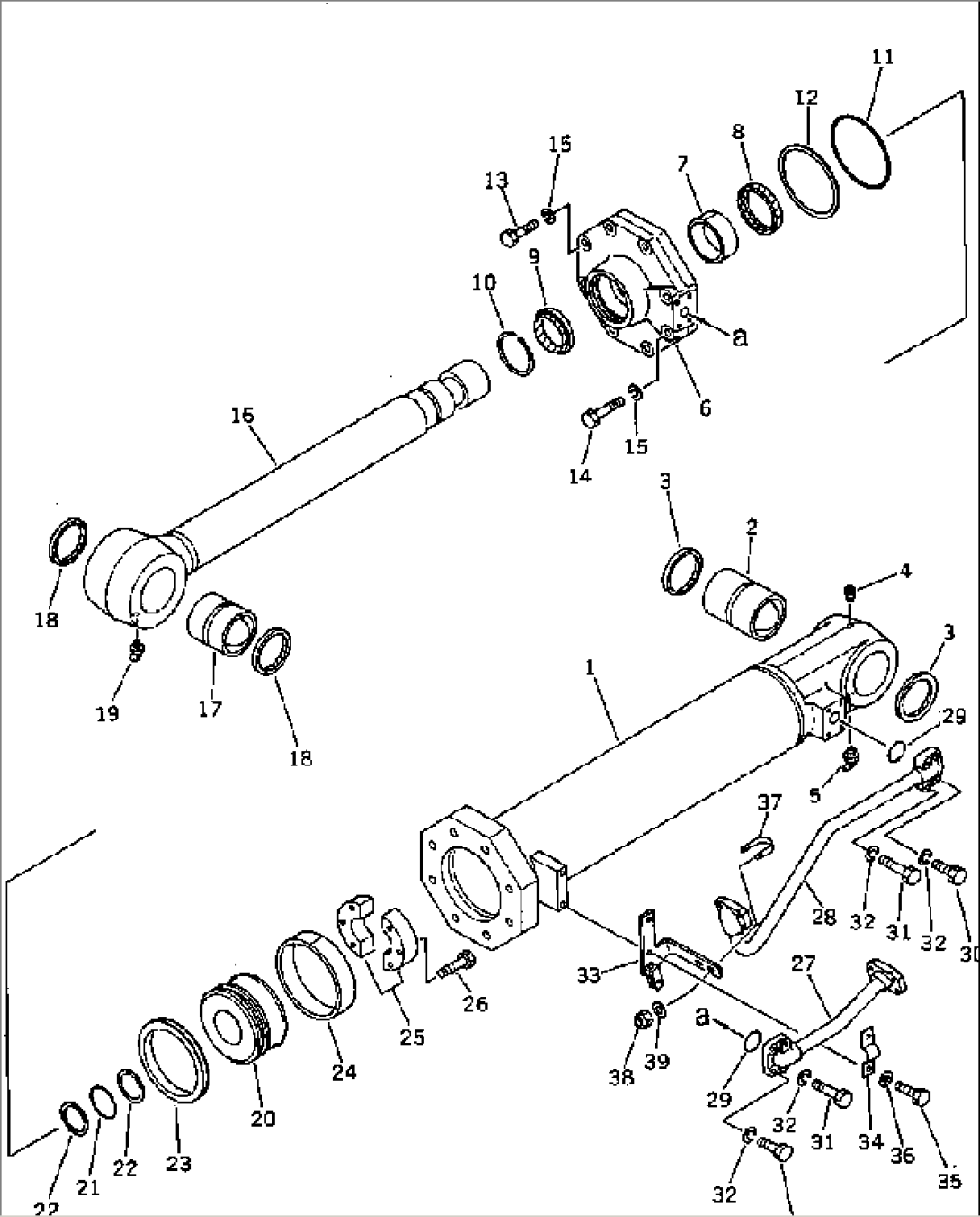 RIPPER TILT CYLINDER