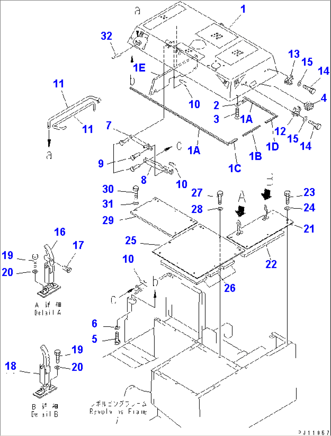 MACHINERY COMPARTMENT (HOOD)