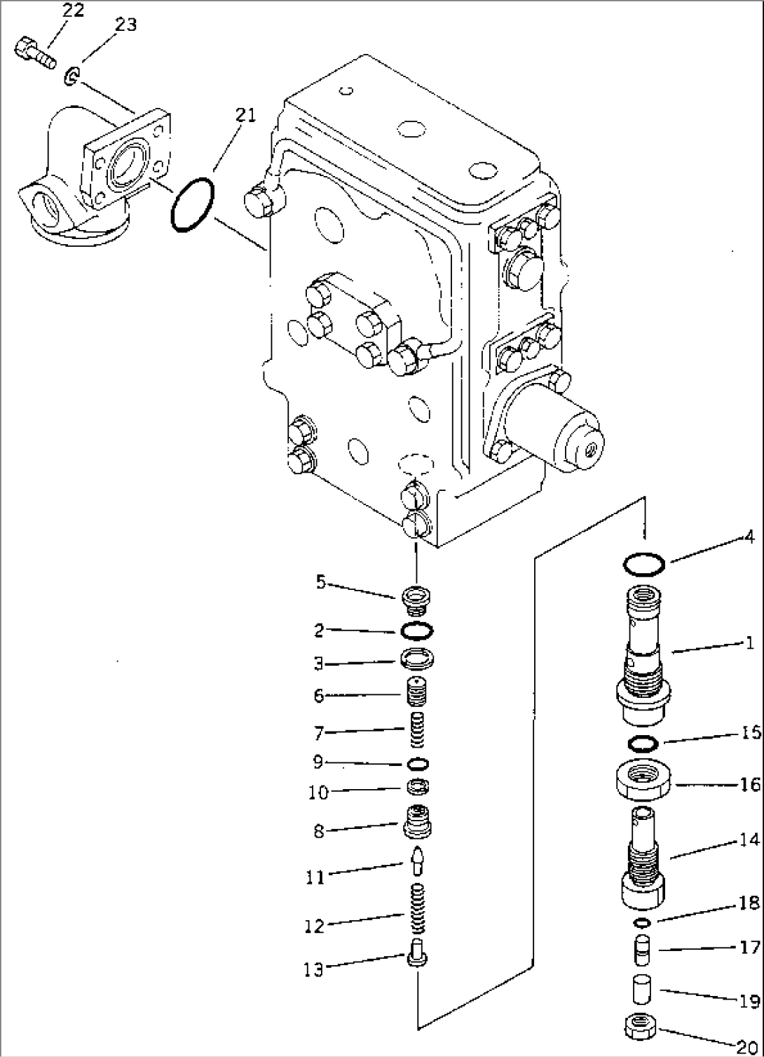 STEERING DEMAND VALVE (2/3)