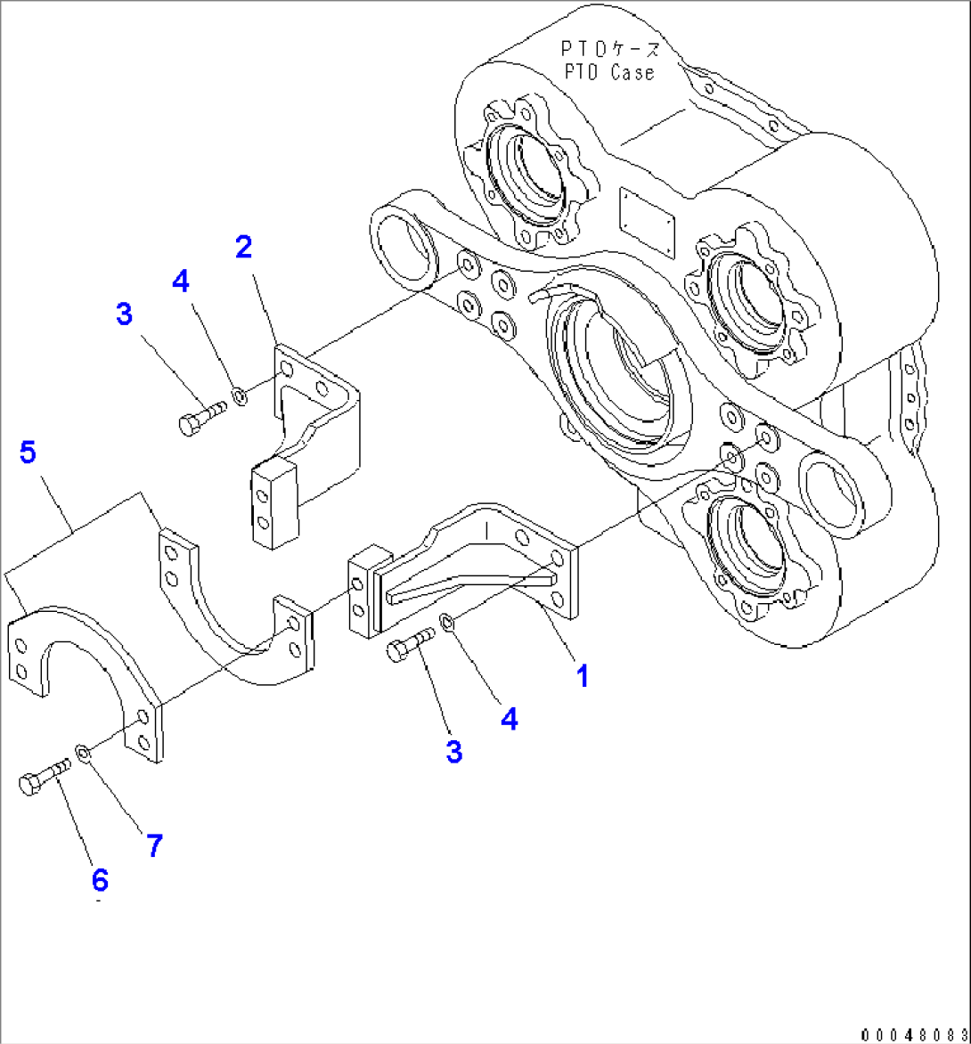 FRONT DRIVE SHAFT (GUARD)(#7001-)