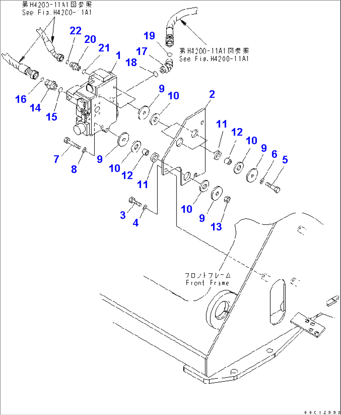 HYDRAULIC PIPING (E.C.S.S VALVE)