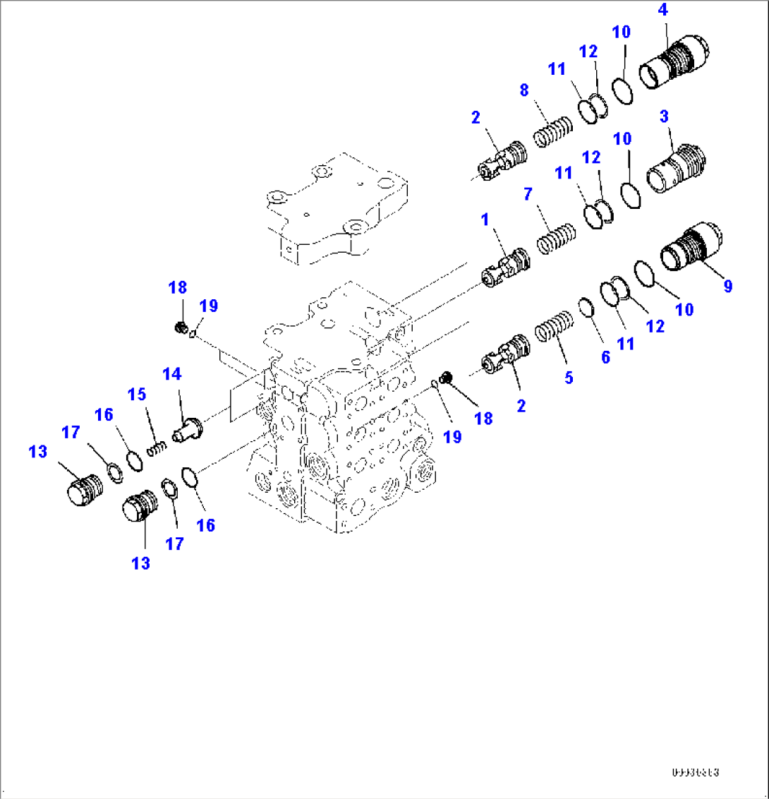 Fender, Control Valve (2/7) (#11609-)