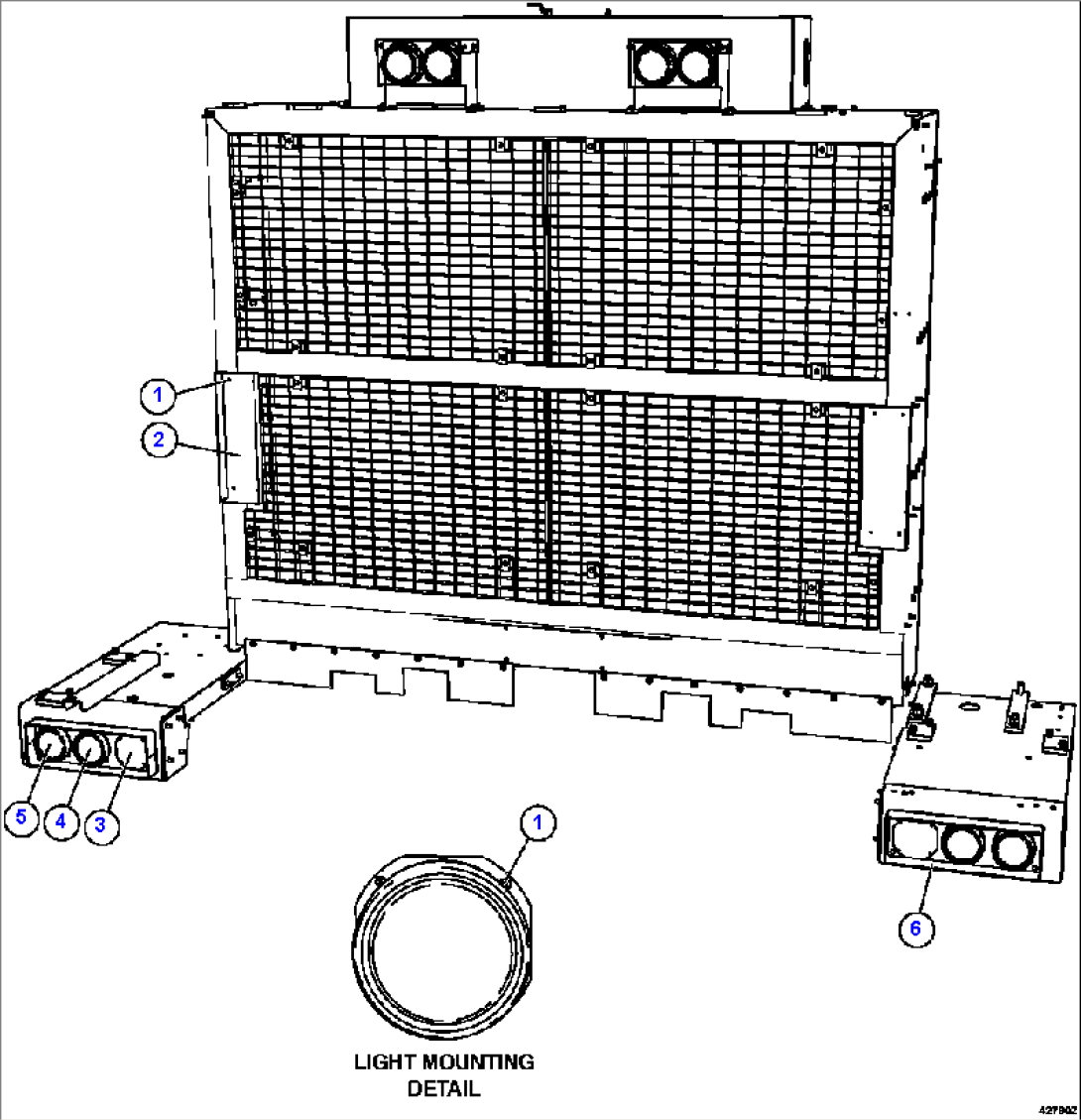 BUMPER MOUNTED LIGHTS