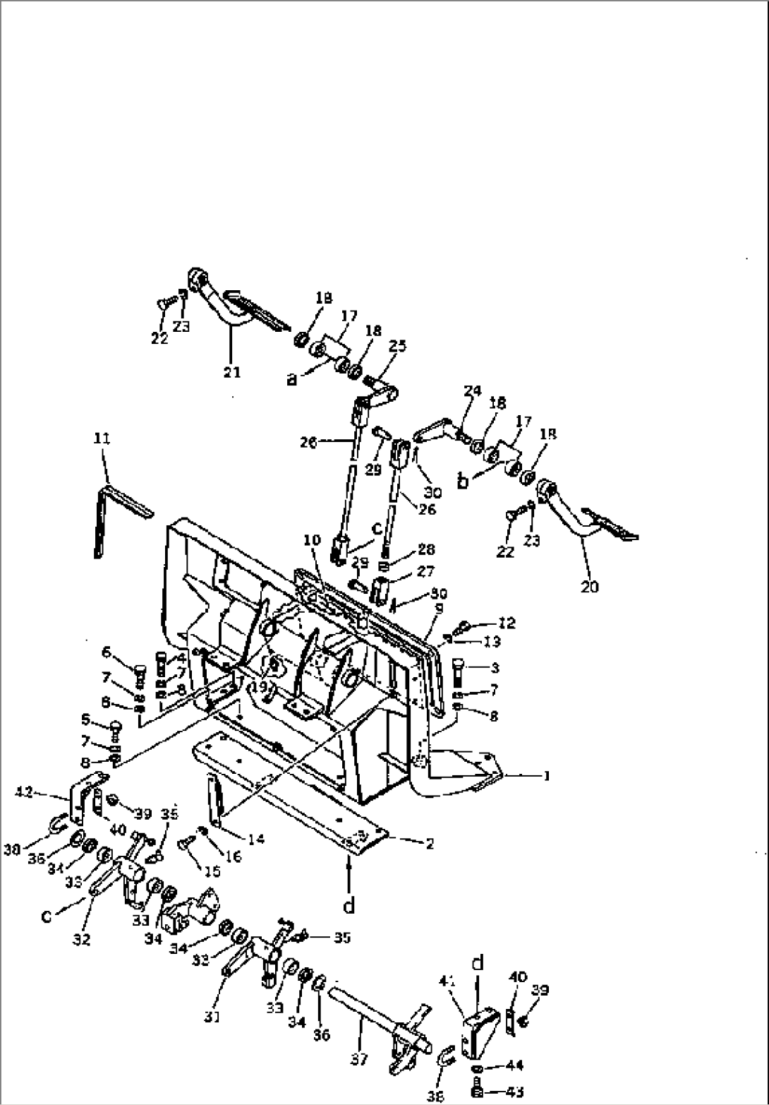 STEERING PEDAL AND DASHBOARD (NOISE SUPPRESSION FOR EC)(#80338-)