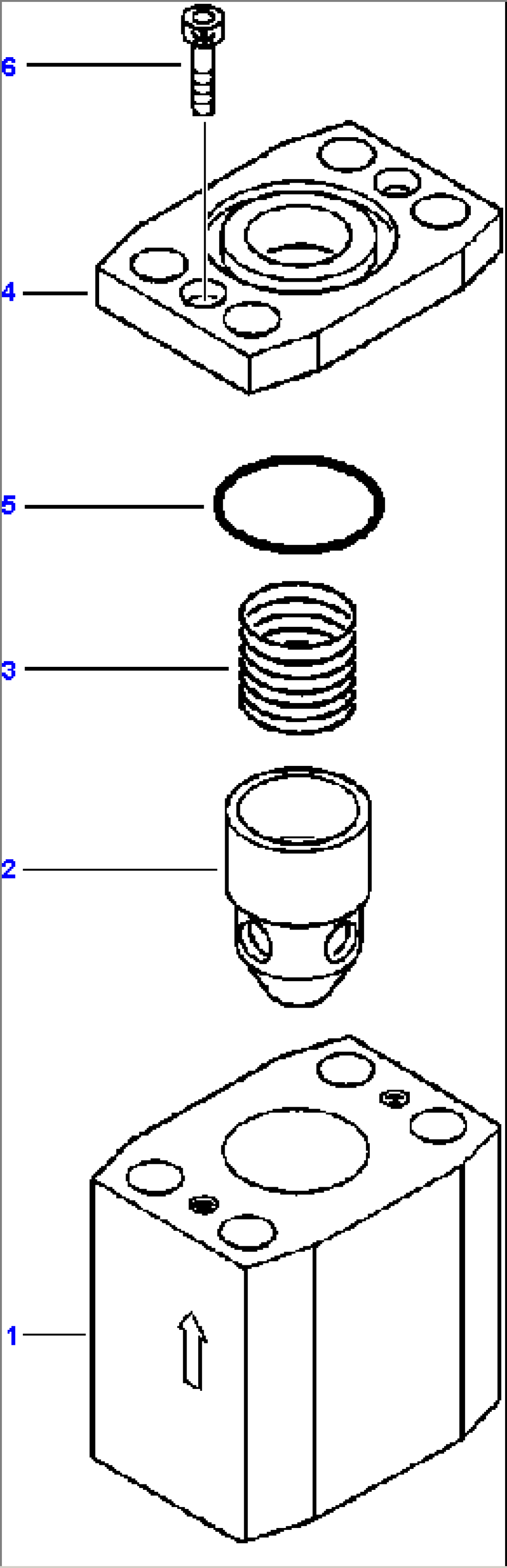 FIG NO. 4815 CHECK VALVE GROUND DRIVEN STEERING