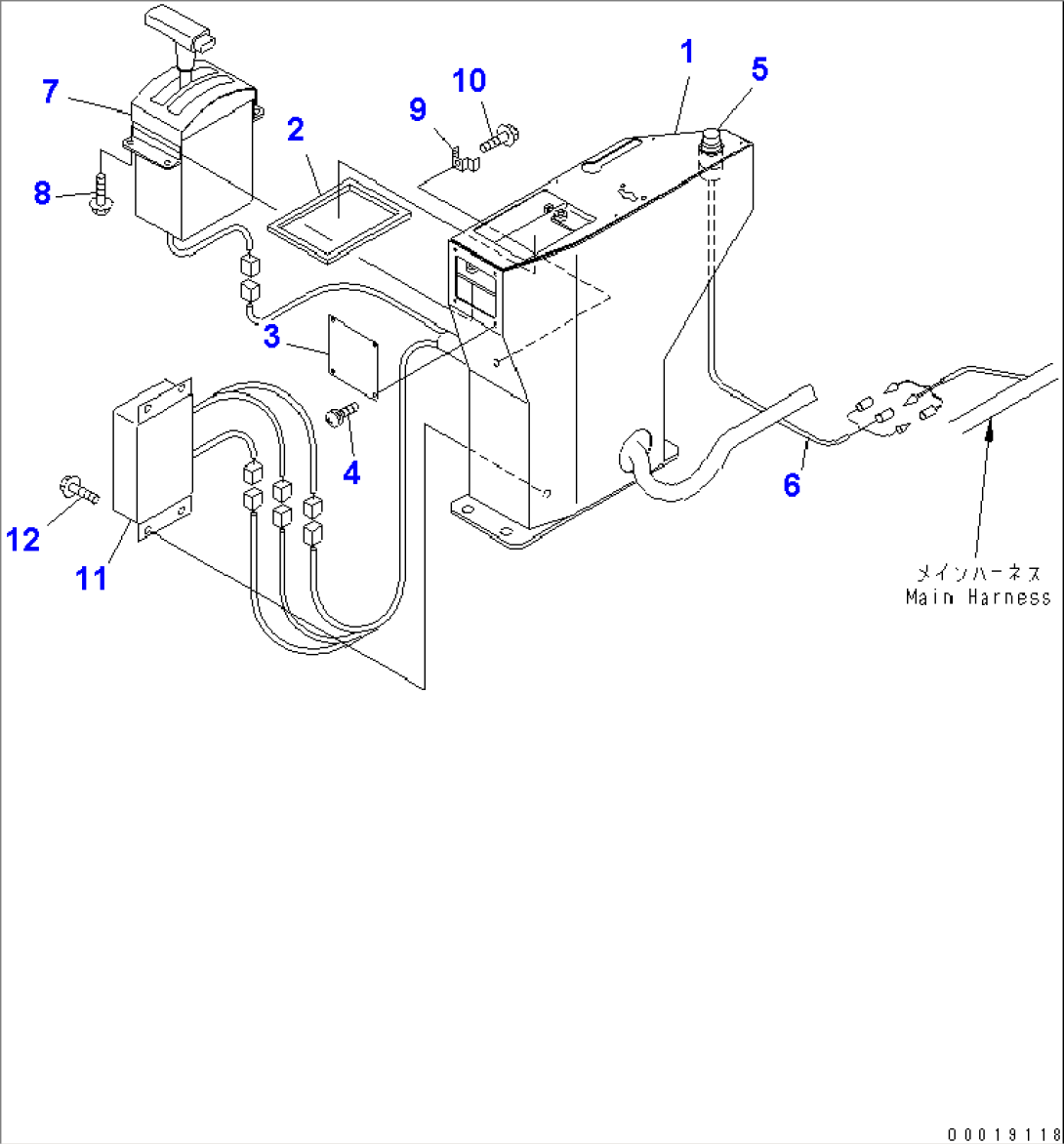 FLOOR SUB (CONSOLE BOX)(1/3)(#1425-1600)
