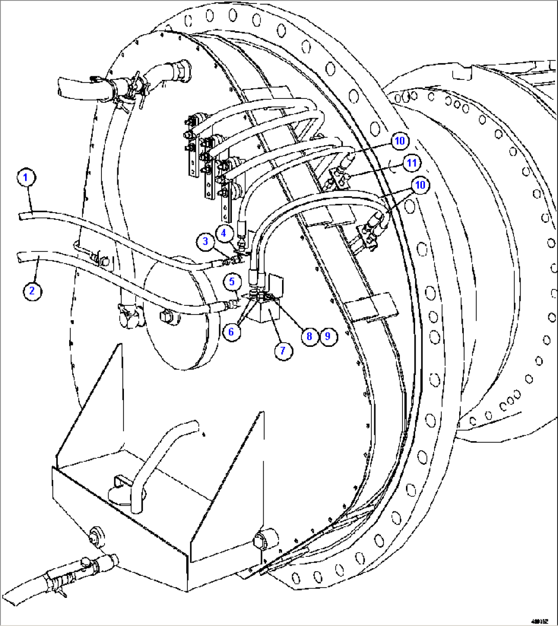 REAR BRAKE PIPING 3/3