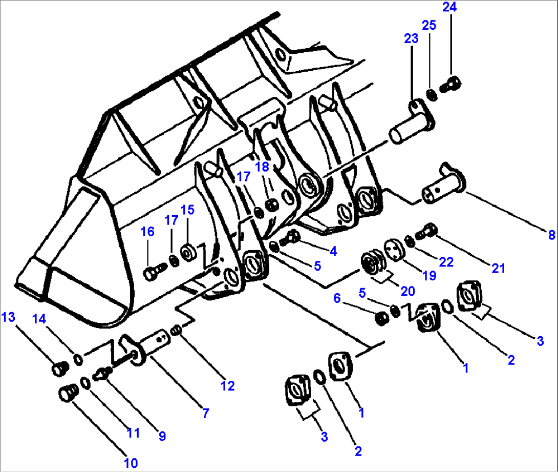 BUCKET HINGE PINS