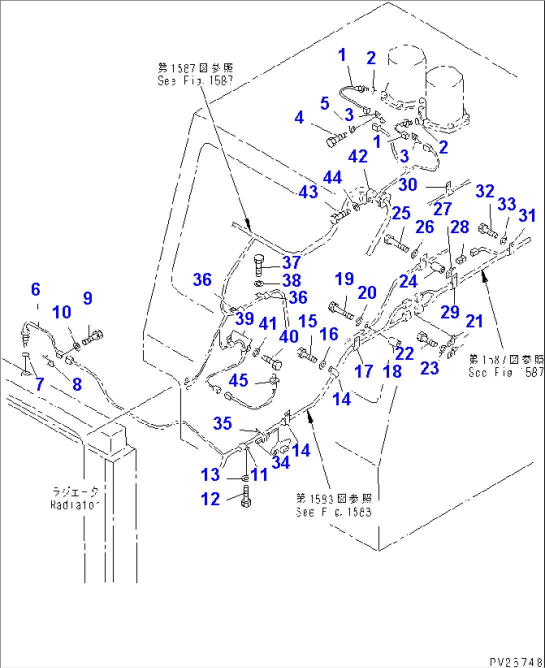 ELECTRICAL SYSTEM (OUTSIDE CAB) (2/11)(#5680-5999)