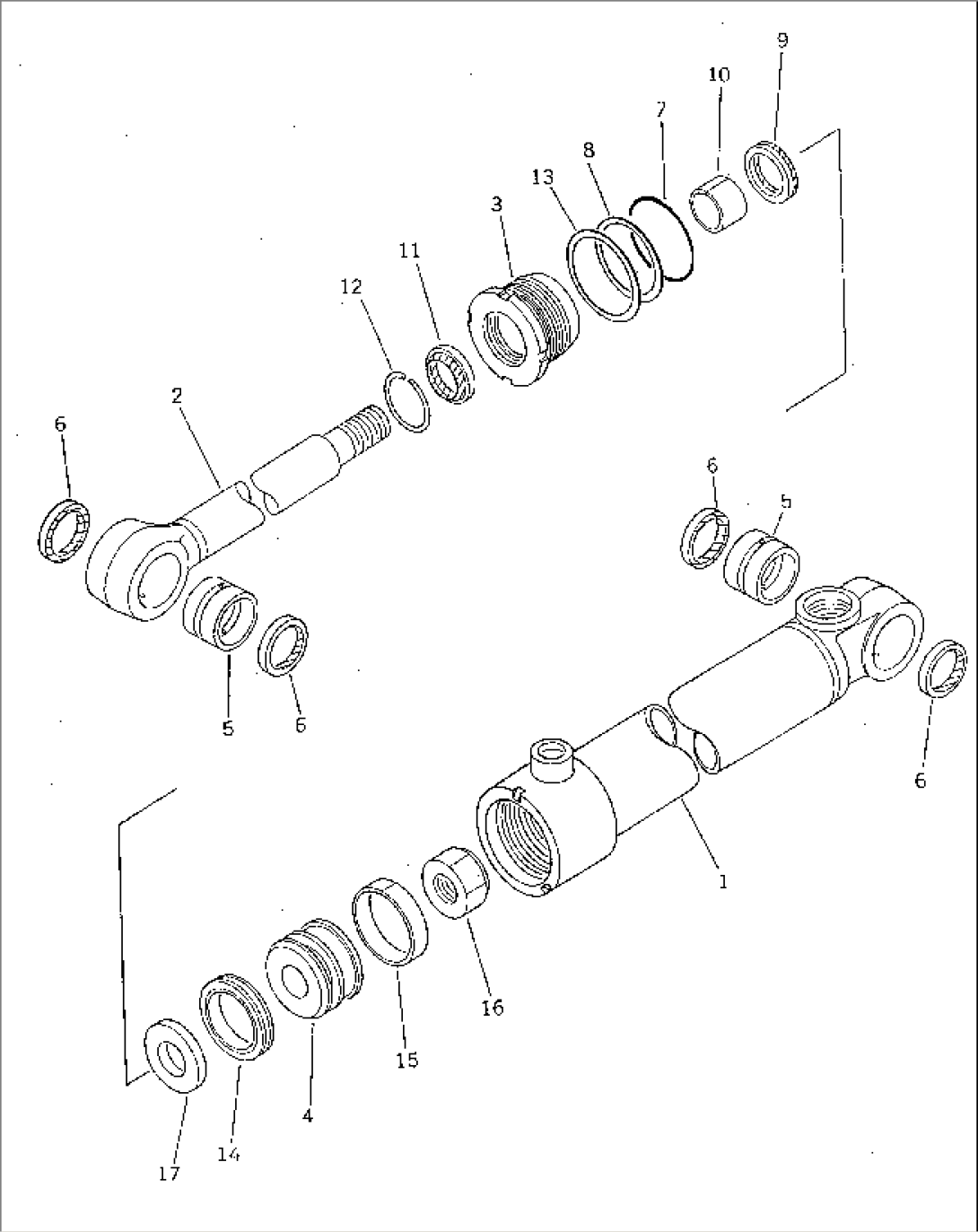 ANGLE CYLINDER (FOR P.A.P.)(#10001-11000)