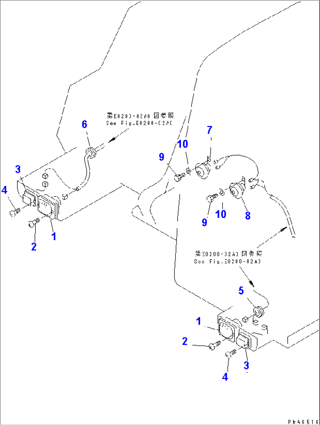 ELECTRICAL SYSTEM (FRONT LIGHT AND HORN LINE)