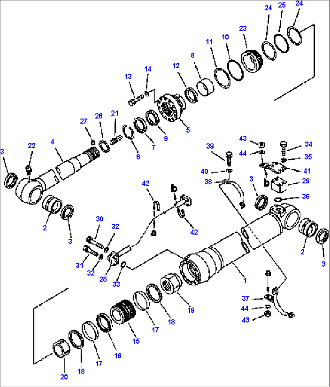 FIG NO. T1140-0101 ARM CYLINDER
