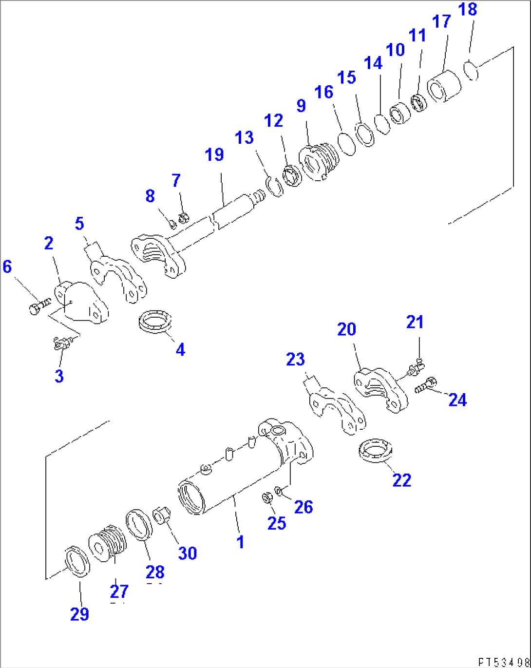 ROTOR TILT CYLINDER