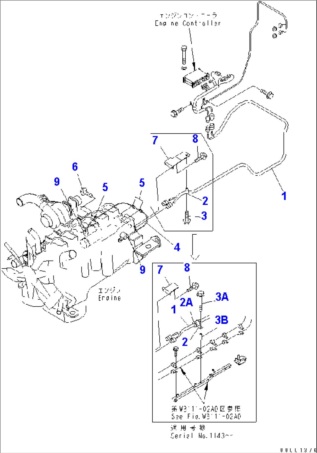 ENGINE HARNESS(#1042-)