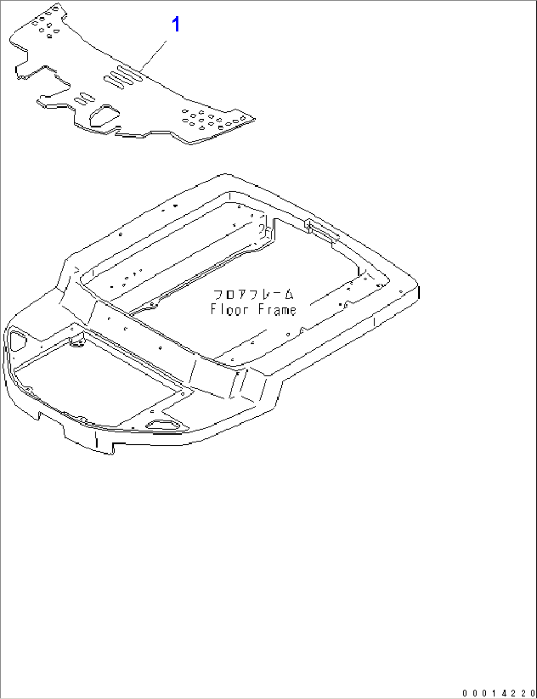 FLOOR MAT (FOR BLOWER)