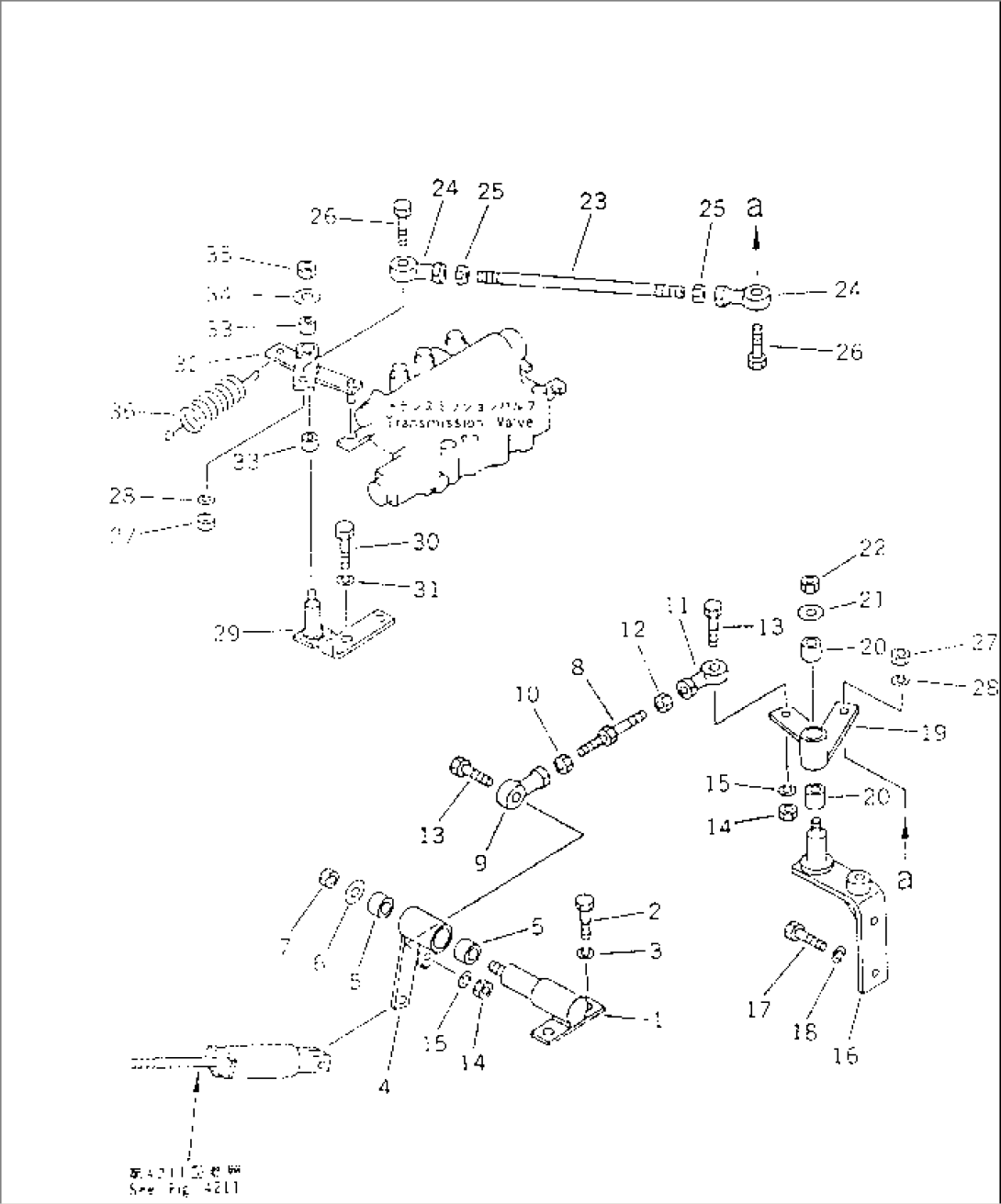 INCHING PEDAL LINKAGE