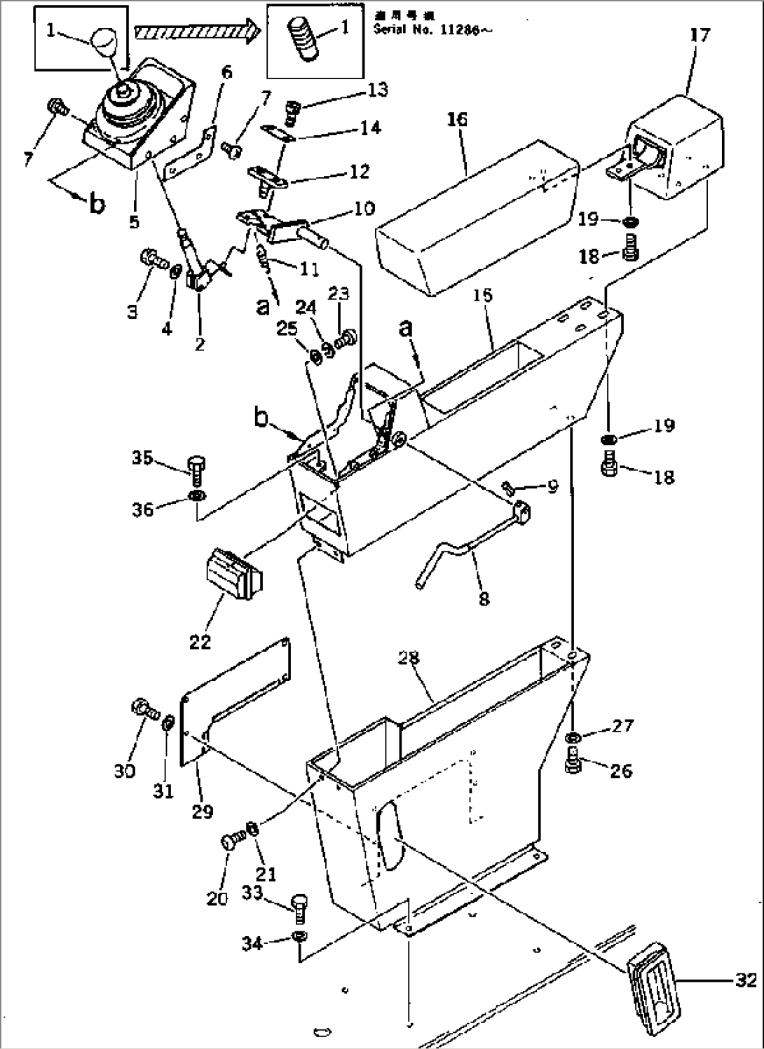 WRIST CONTROL AND STAND¤ L.H.