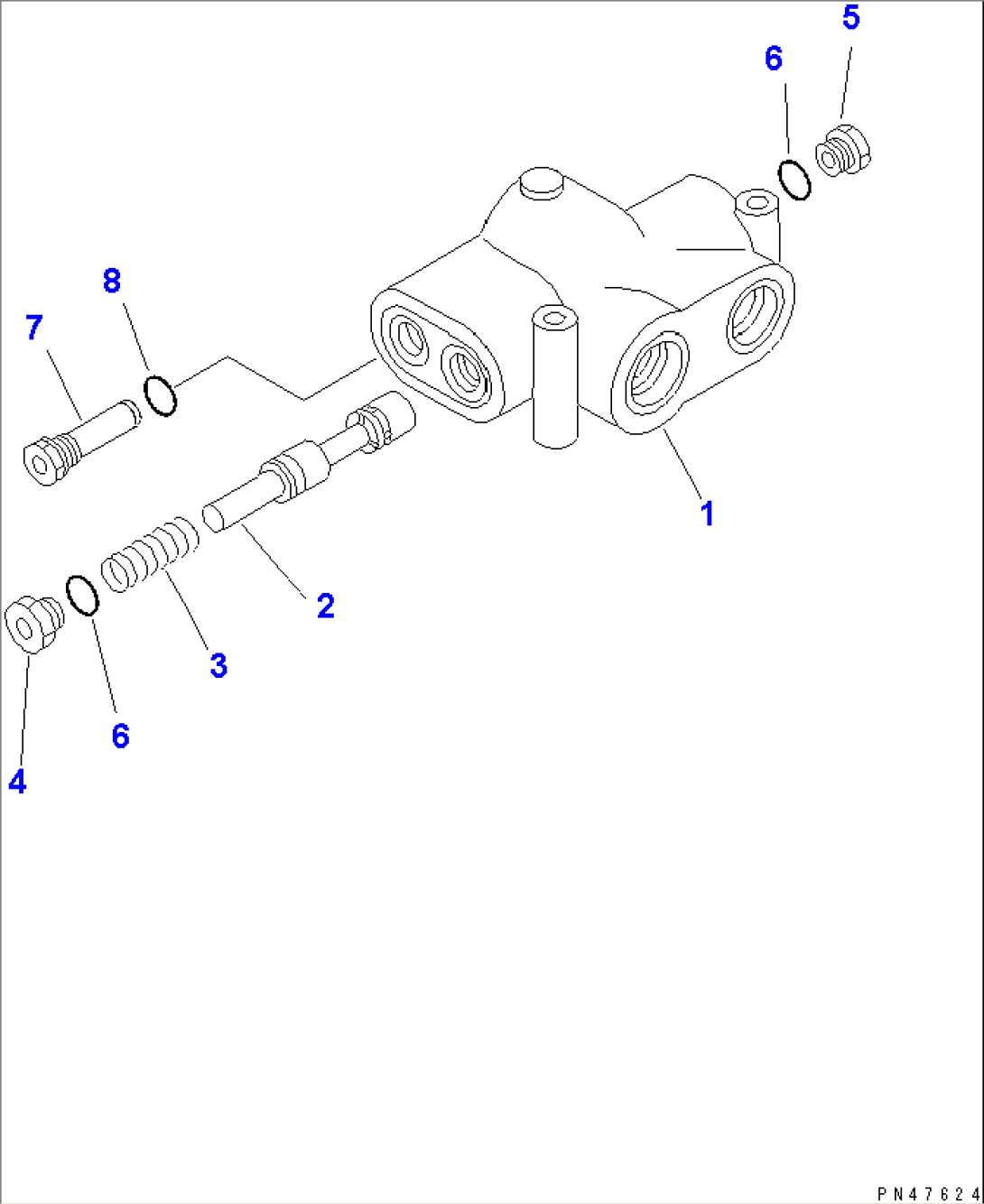 PRIORITY VALVE(#60001-)