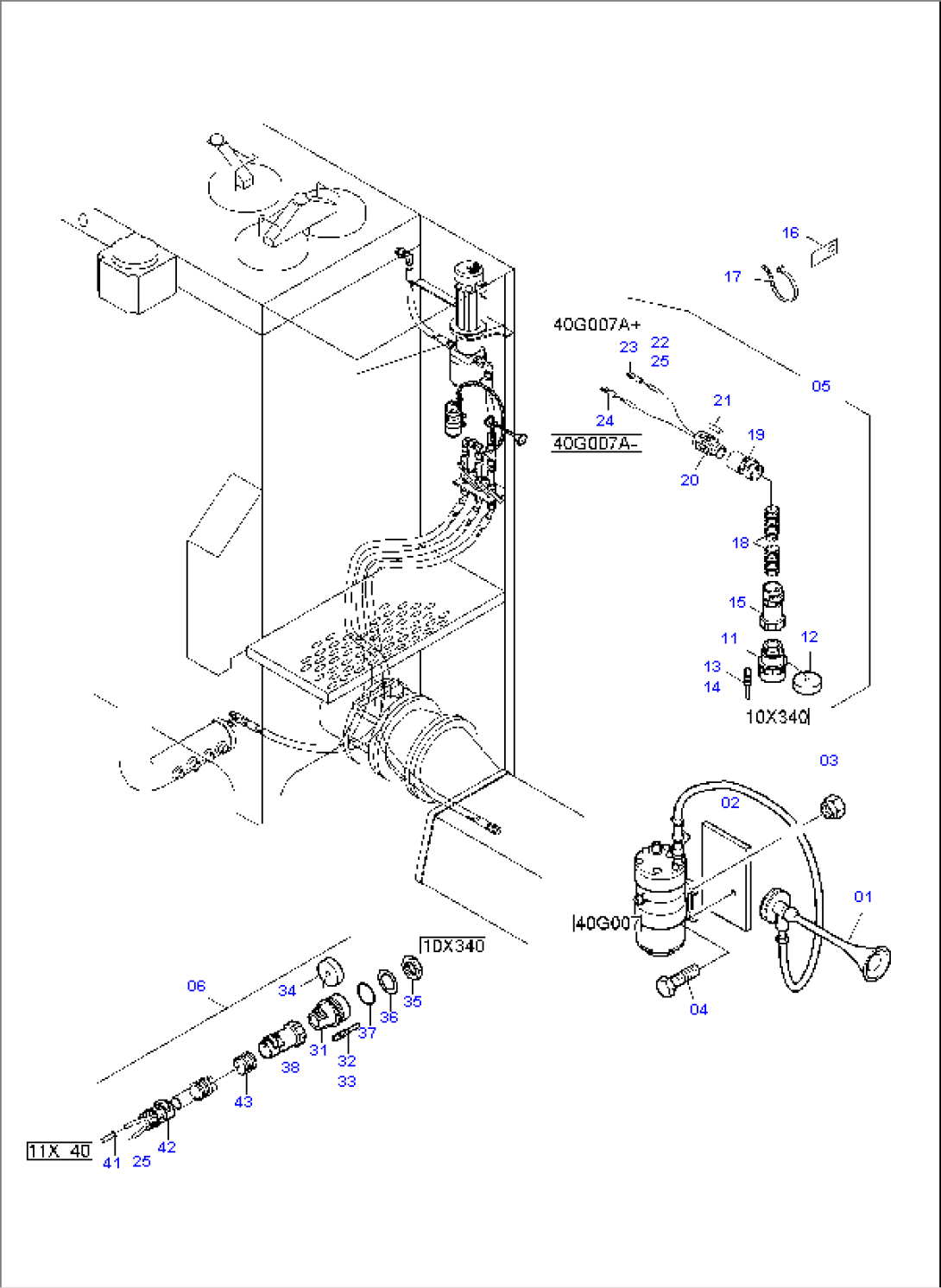 Mounting Horn, Additional
