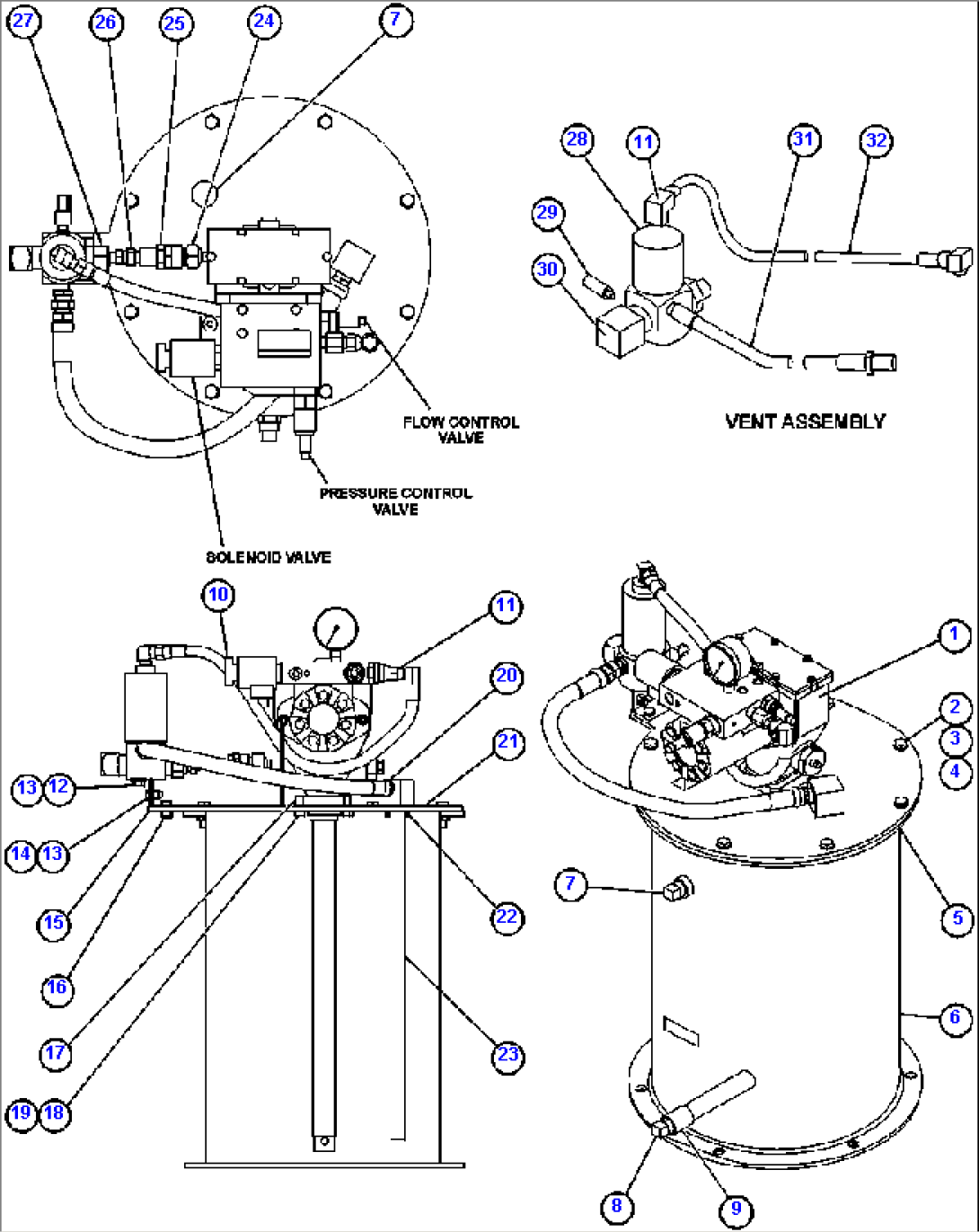LUBE PUMP/CONTAINER ASSEMBLY (PC1149)