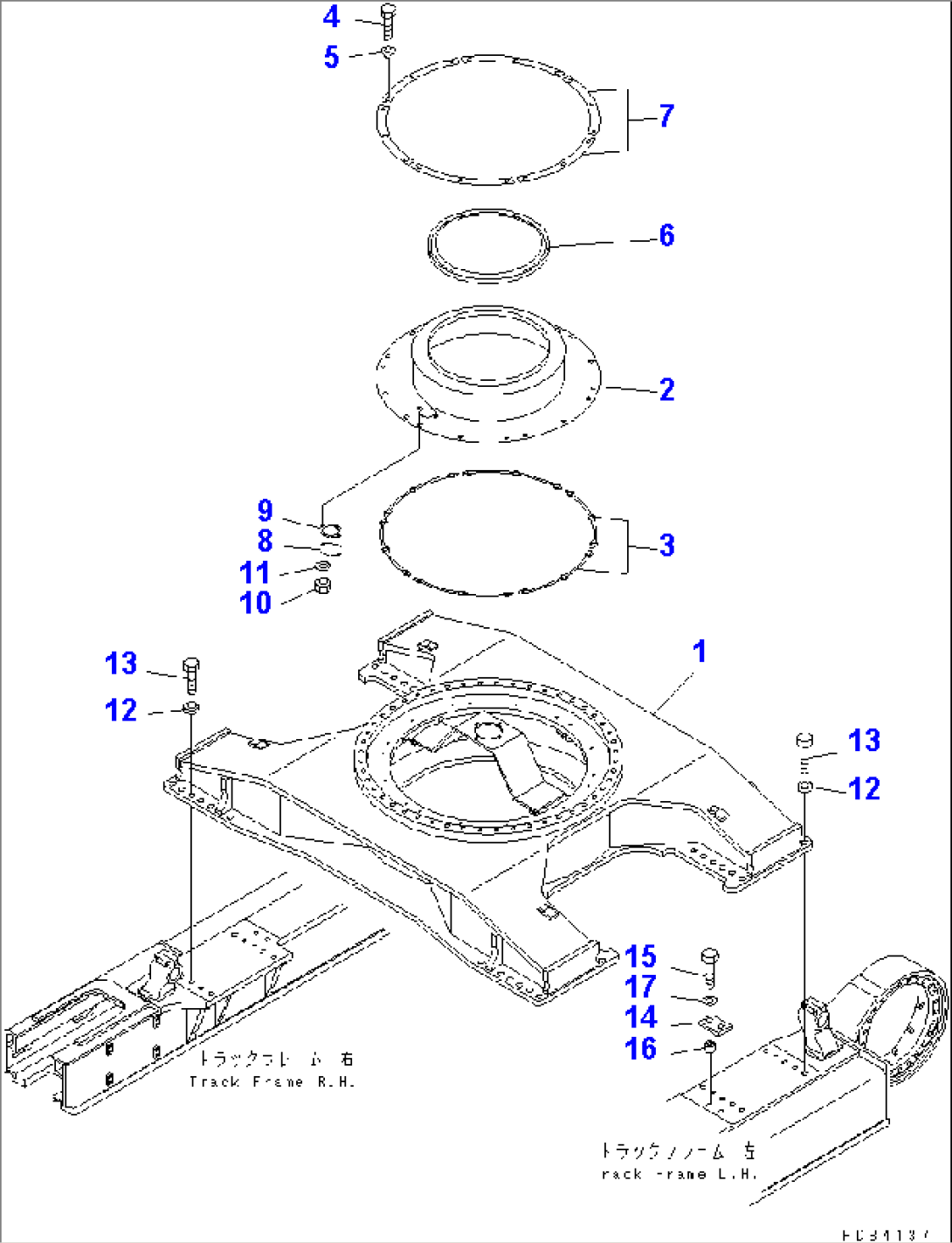 CENTER FRAME (SWING UP)(#30175-30999)
