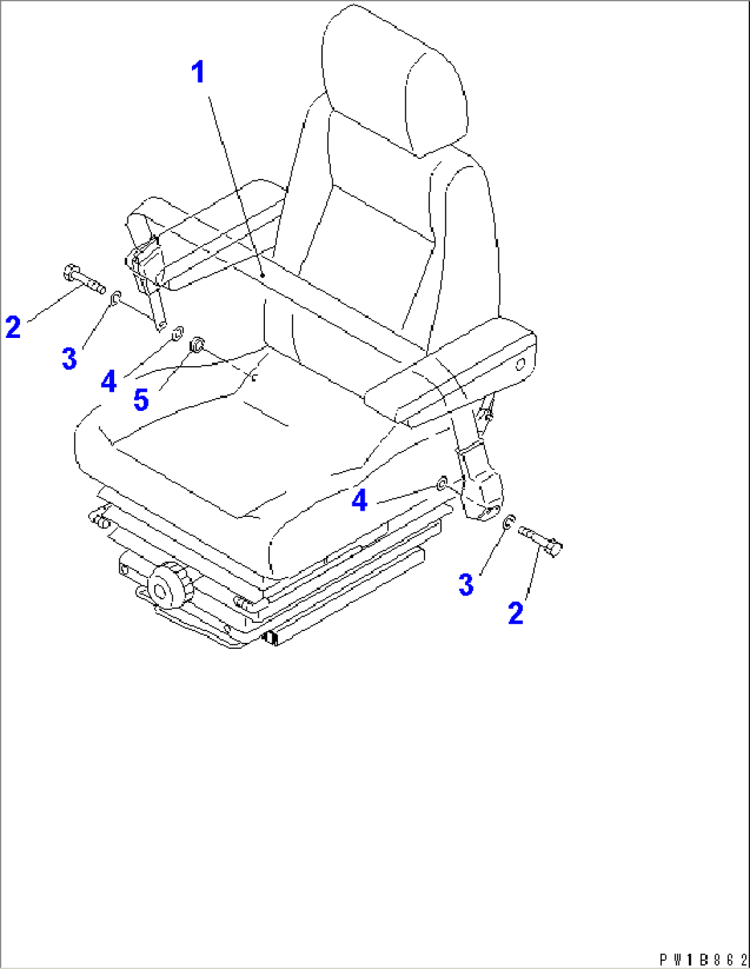 SEAT BELT (78MM WIDE)