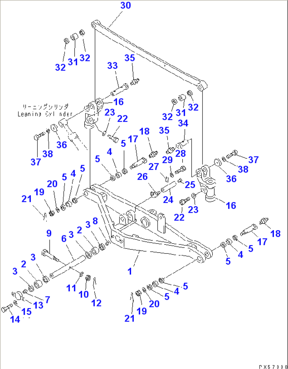 FRONT AXLE (1/3)