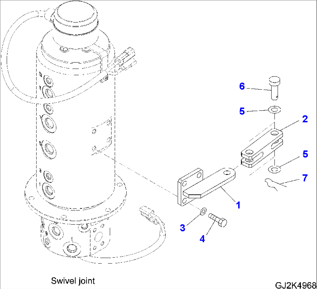 SWIVEL JOINT - TORQUE ARM
