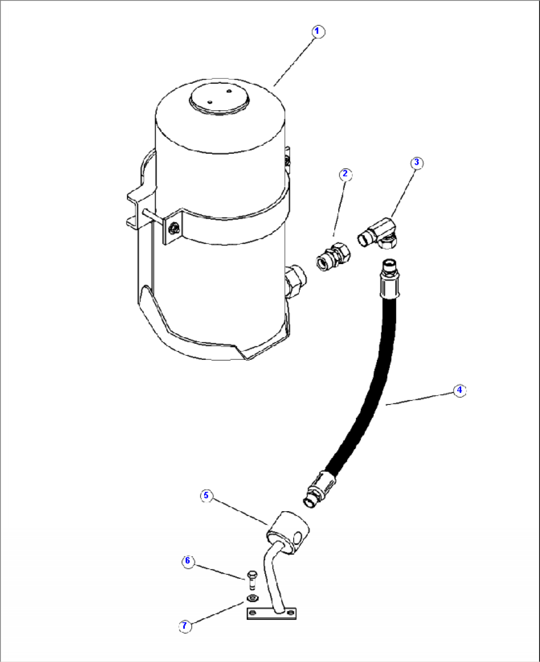 V0100-07A0 FIRE SUPPRESSION SYSTEM CHEMICAL TANK TO DISTRIBUTION TEE