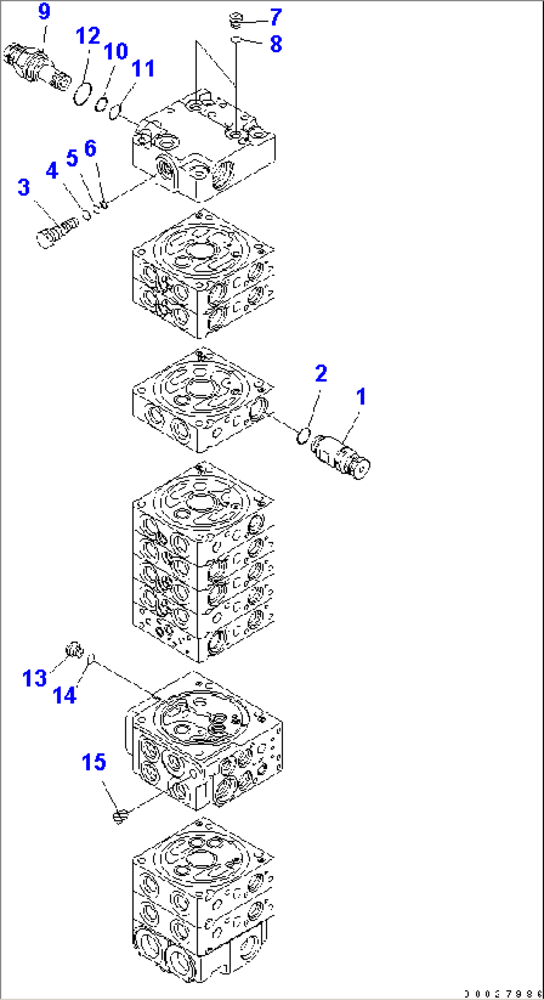 MAIN VALVE (10-VALVE) (12/14) (FOR NORTH AMERICA)